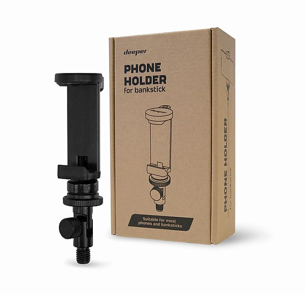 Deeper Bank Stick Phone Holder