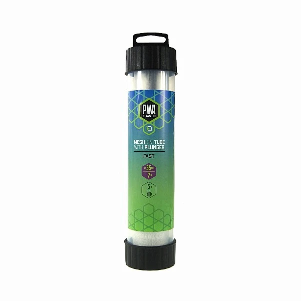 Delphin PVA NTastic Mesh on Tube with Plunger 35mm/7m - Fast Melt 35mm / 7m