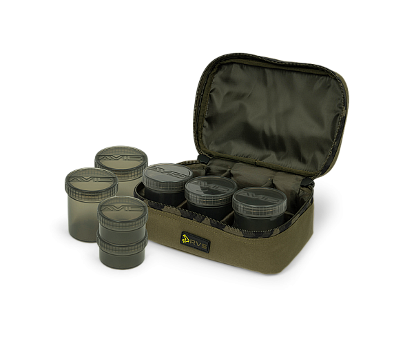Avid Carp RVS 8-Pot Hookbait Pouch - MPN: A0430110