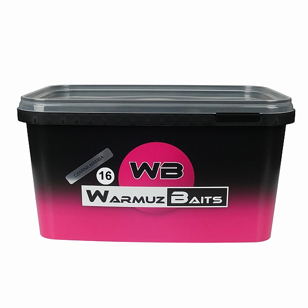 WarmuzBaits - Boilies Black Mamba - CRACKED BUCKETsize 16 mm / 3kg (bucket) - EAN: 200000097080