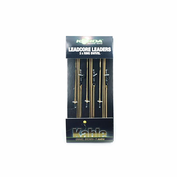 Korda Leadcore Leader Ring Swivelkolor Gravel - MPN: LLRSG - EAN: 5060062115338