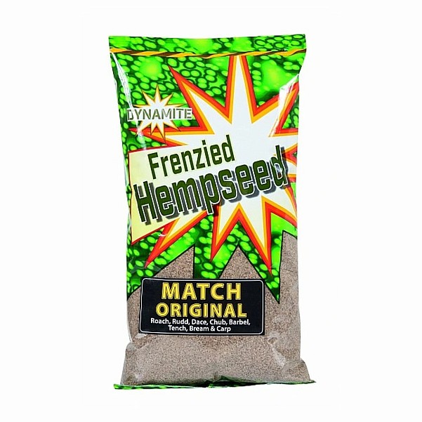 DynamiteBaits Frenzied Hempseed Match Original Groundbait - BESCHÄDIGTE VERPACKUNGVerpackung 1kg - EAN: 200000097240