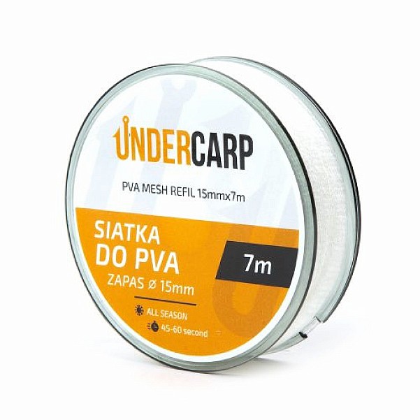 UnderCarp - Spare PVA Mesh 15mm 7mversion 15mm / 7m - MPN: UC763 - EAN: 5902721608884