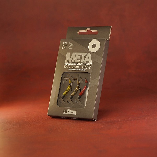 One More Cast Lock Hook Ronnie Boy Hi-Viz Pack - Barbeddydis 6 - MPN: OMCVRB6