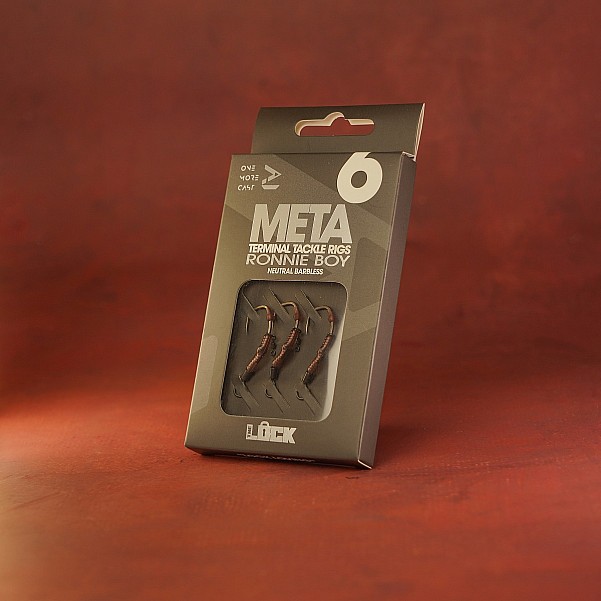 One More Cast Lock Hook Ronnie Boy Neutral Pack - Barblessdydis 6 (bezzadziorowy) - MPN: OMCNRB6B