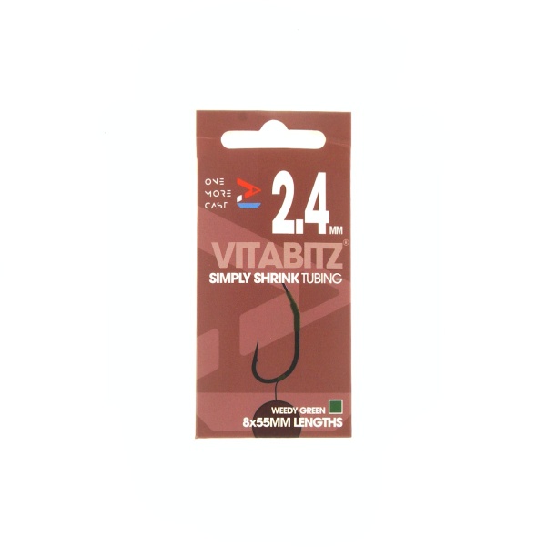 One More Cast Vitabitz Shrink Tube - Greendiámetro 2.4mm - MPN: OMCST24 - EAN: 5060939132444