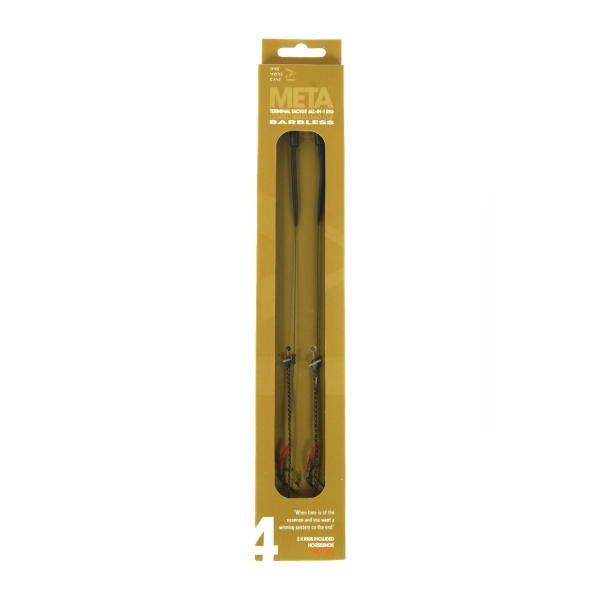 One More Cast Blend Leadcore Lead Clip Horseshoe - Barblesstamaño 4 (sin anzuelo) - MPN: OMCLBB1 - EAN: 5060939134264