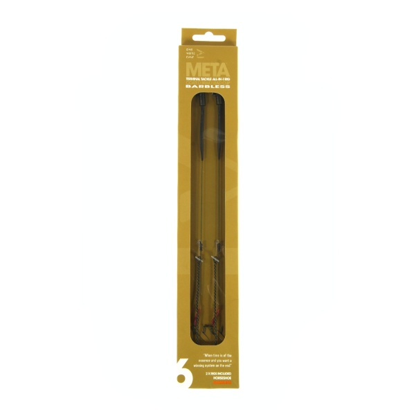 One More Cast Blend Leadcore Lead Clip Horseshoe - Barblesstamaño 6 (sin anzuelo) - MPN: OMCLBB2 - EAN: 5060939134271
