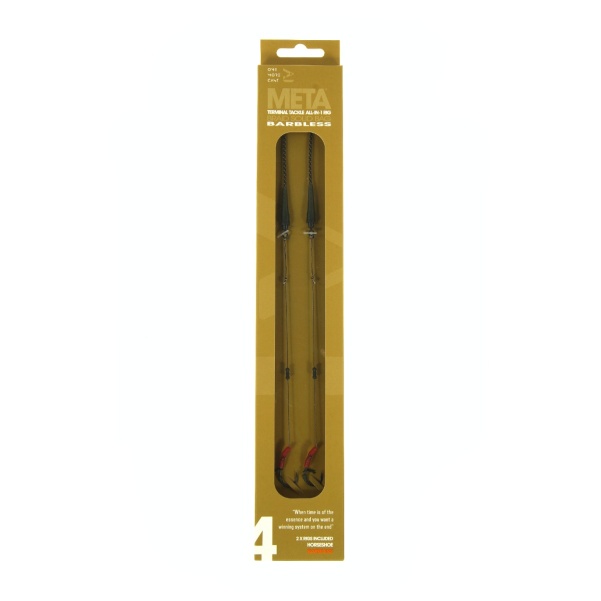 One More Cast Blend Leadcore Solid Bag Rig Horseshoe - Barblesstamaño 4 - MPN: OMCLBB5 - EAN: 5060939134301