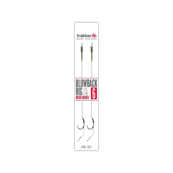 Trakker Blowback Ready Rigs (Micro Barb.)dydis 6 - MPN: 228736 - EAN: 5056618312023