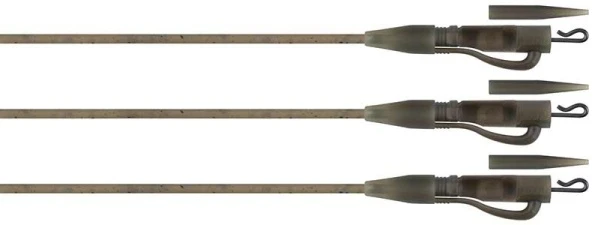 Fox Edges Naturals Tubing Leadclip Ready Rigs (Size 7)