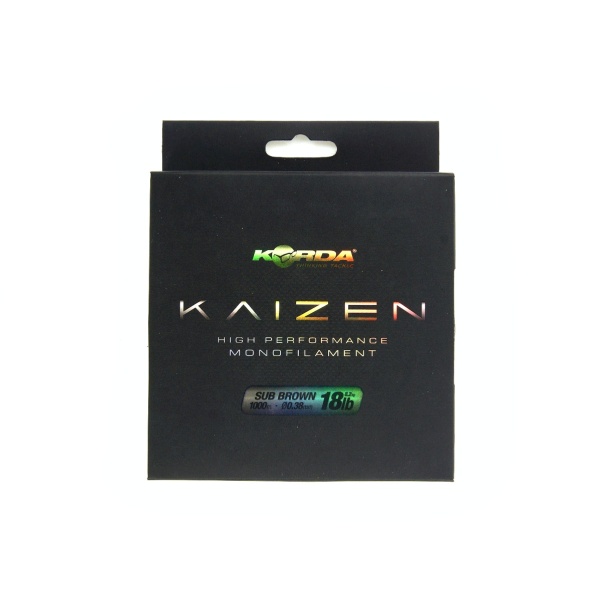 Korda Kaizen Mono - Brownmodel 0.38mm (18lb / 8.16kg) - 1000m - MPN: KDCM22 - EAN: 5056832400483