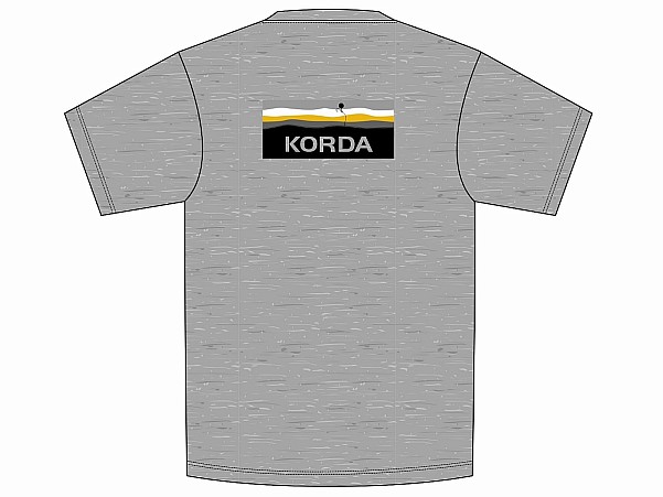 Korda Lakebed T-Shirt - Greymodel S - MPN: KC0001