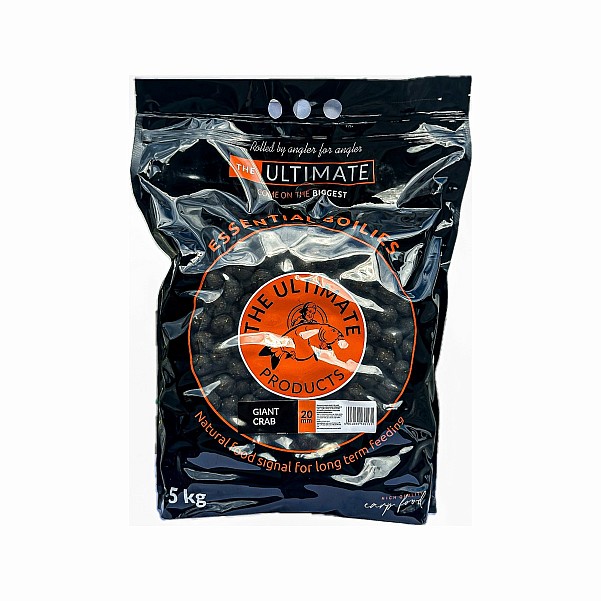 UltimateProducts Essential Boilies - Giant Crabtamaño 20mm / 5kg - EAN: 5903855435131