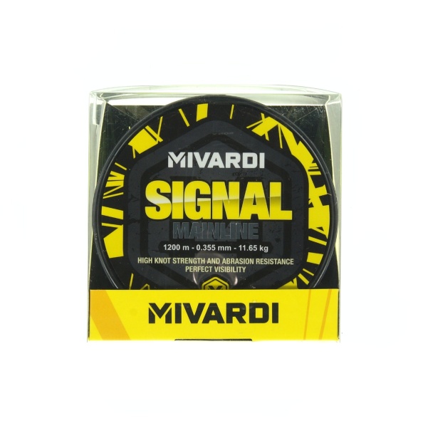 Mivardi Signal Mainlineдіаметр 0.355 mm (11.65 kg) - 1200m - MPN: MIV-LSM12035 - EAN: 8595712404724