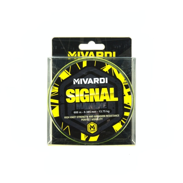 Mivardi Signal Mainlineдіаметр 0.385 mm (13.75 kg) - 600m - MPN: MIV-LSM6038 - EAN: 8595712404670