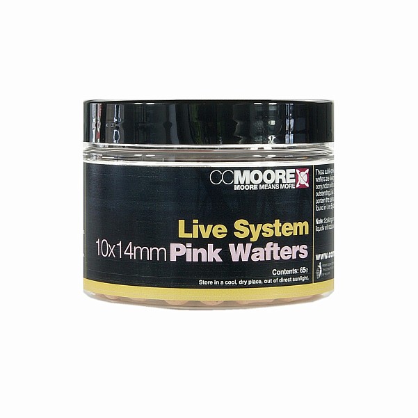 CCMoore Live System Dumbell Wafters - Pink - KRÁTKÁ DOBA TRVANLIVOSTIvelikost 10x14mm - EAN: 200000097837