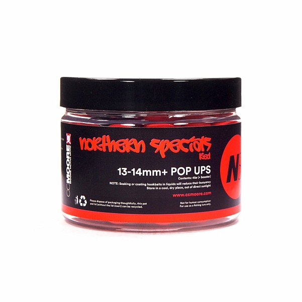 CcMoore Northern Special Pop Ups - NS1 Red - KRÁTKÁ DOBA TRVANLIVOSTIvelikost 18 mm - EAN: 200000097851