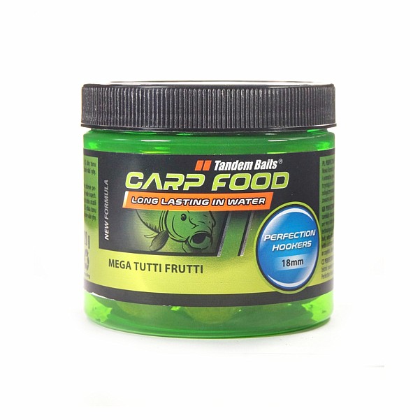 TandemBaits Carp Food Perfection Hookers  - Mega Tutti Fruttisize 18mm / 120g - MPN: 17506 - EAN: 5907666676271