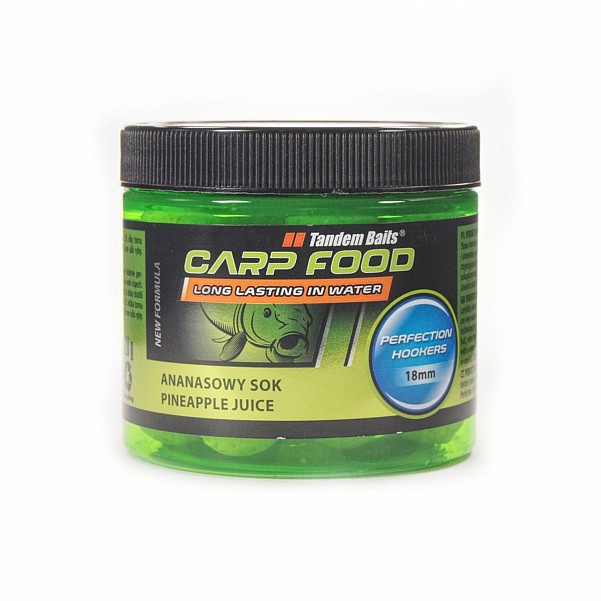 TandemBaits Carp Food Perfection Hookers  - Jus d'Ananastaille 18 mm / 120 g - MPN: 17500 - EAN: 5907666676219