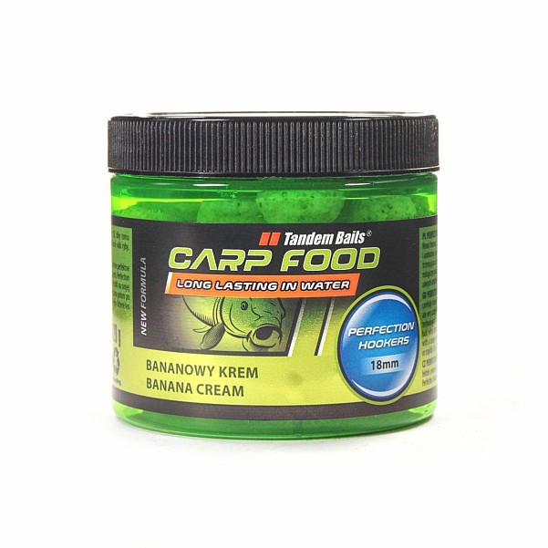 TandemBaits Carp Food Perfection Hookers  - Crème Bananetaille 18 mm / 120 g - MPN: 17501 - EAN: 5907666676226