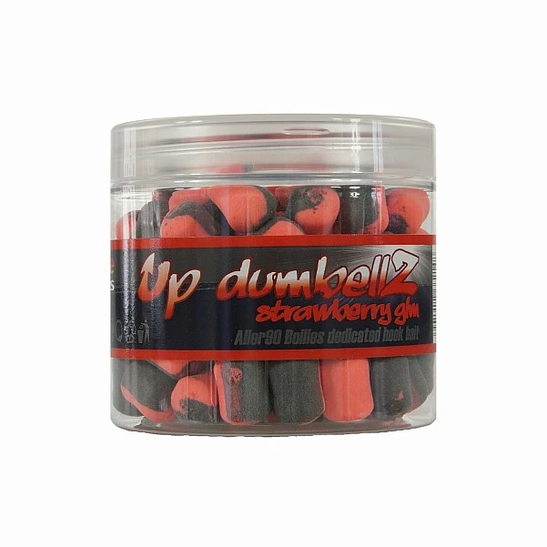 MassiveBaits ALLER UP DUMBELZ - Strawberry GLM  - ПОШКОДЖЕНА КРИШКА 14mm