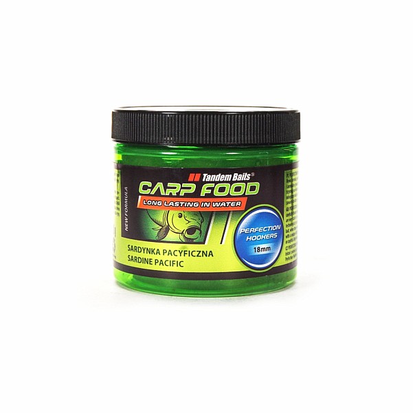 TandemBaits Carp Food Perfection Hookers - Pazifische Sardine – KURZES HALTBARKEITSDATUMGröße 18 mm / 120g - EAN: 200000098100