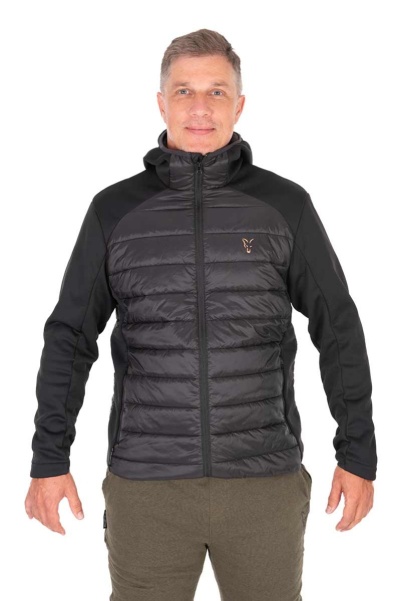 Fox Collection Hybrid Jacket - Black/Orangevelikost S - MPN: CCL334