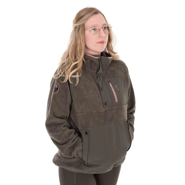 Fox Womens Explorer Fleece Hooded Jacket L (16-18)
