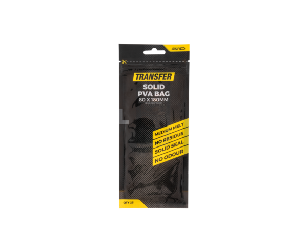 Avid Carp Transfer Solid PVA Bags Large (80x180mm) Avid Carp Transfer Solid PVA Bags Large (80x180mm)