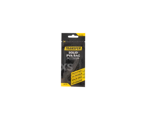 Avid Carp Transfer Solid PVA Bags X-Small (50x100mm)