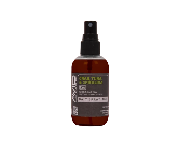 Avid Carp Crab, Tuna & Spirulina Bait Spray 100ml