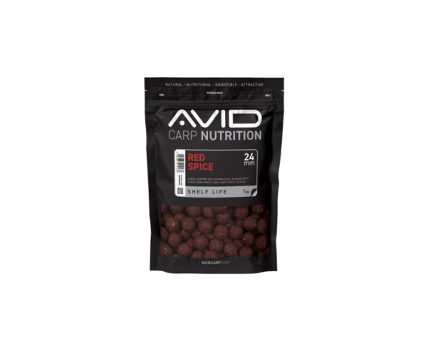 Avid Carp Red Spice Boilies 24mm / 1kg