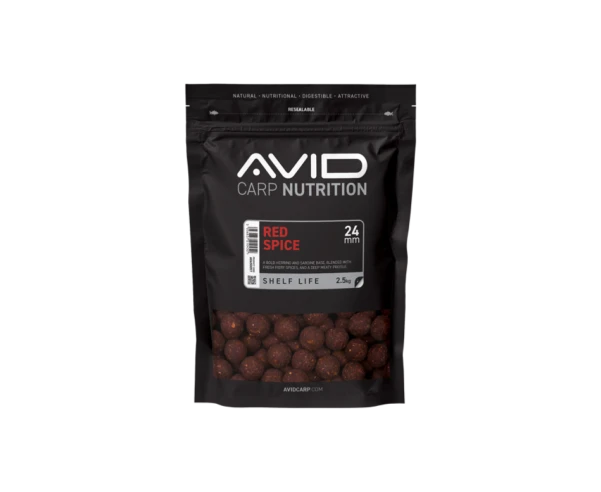Avid Carp Red Spice Boilies 24mm / 2,5kg