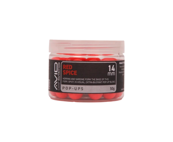 Avid Carp Red Spice Pop-Up - Red 14mm