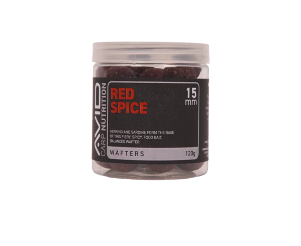 Avid Carp Red Spice Wafter  15mm