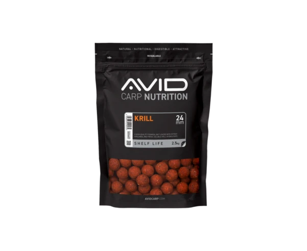 Avid Carp Nutrition Krill Boilies 24mm / 2,5kg