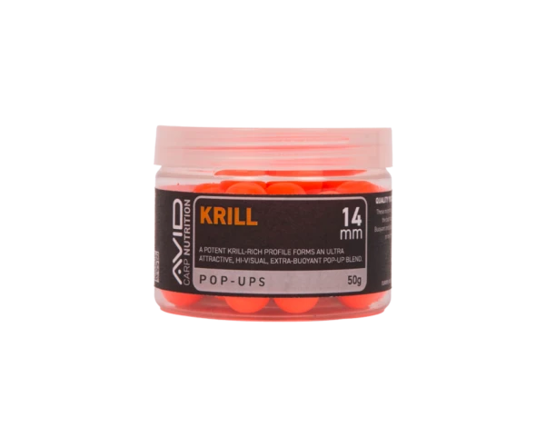 Avid Carp Krill Pop-Up Orange 14mm