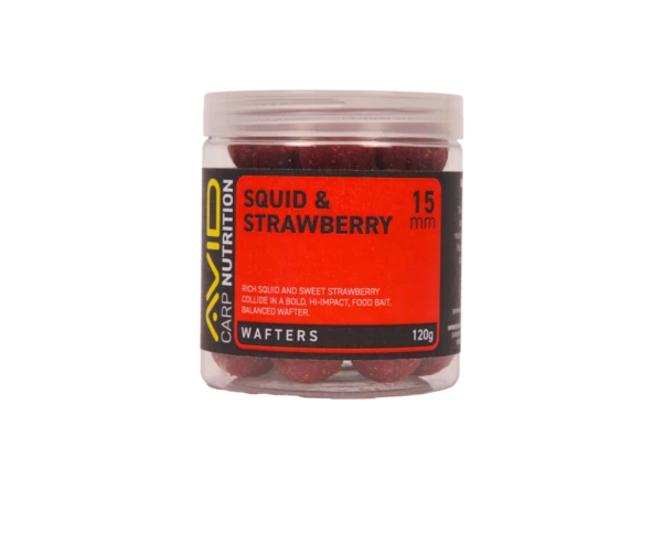 Avid Carp Squid & Strawberry Wafter 15mm