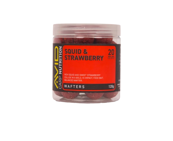 Avid Carp Squid & Strawberry Wafter 20mm