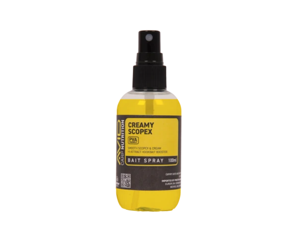 Avid Carp Creamy Scopex  Bait Spray 100ml