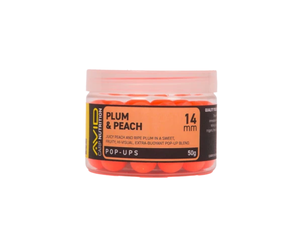 Avid Carp Plum & Peach Pop-Up Orange 14мм
