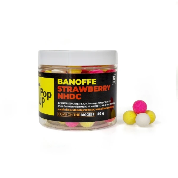 UltimateProducts Pop-Ups - Banoffe Strawberry NHDC 12 mm