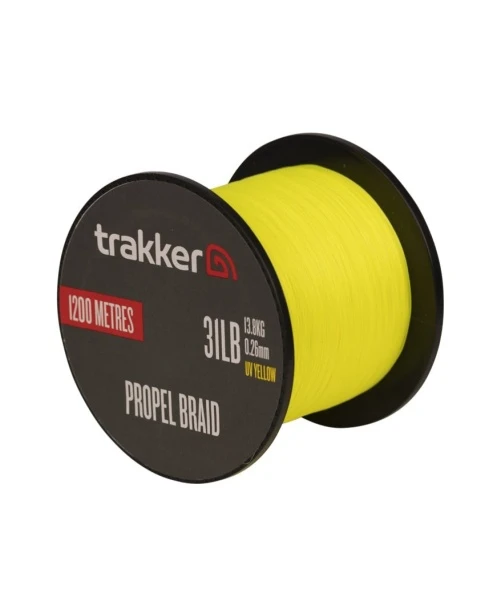 Trakker Propel Braid - UV Yellow 0.26mm (31lb) / 13.8kg - 1200m