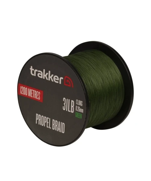Trakker Propel Braid - Green 0.26mm (31lb) / 13.8kg - 1200m