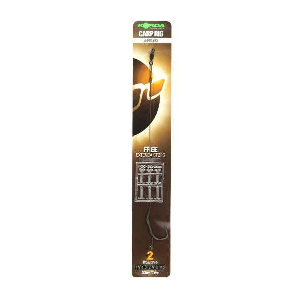 Korda Dark Matter Rig (Barbless) 2 (bezzadziorowy)