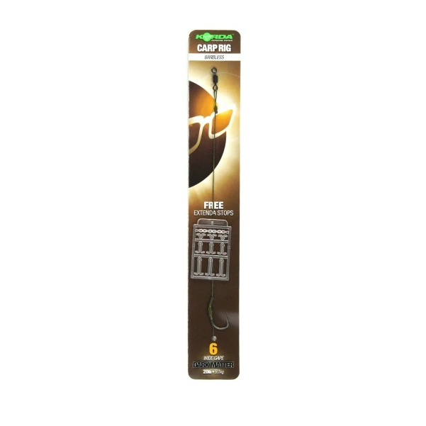 Korda Dark Matter Rig (Barbless) 6 (bezzadziorowy)