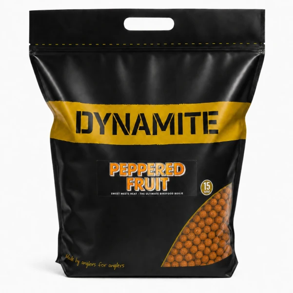 DynamiteBaits Peppered Fruit Boilies 15 mm / 5kg