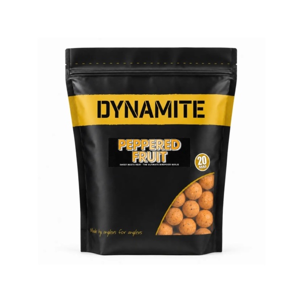 DynamiteBaits Peppered Fruit Boilies 20 mm / 1kg DynamiteBaits Peppered Fruit Boilies 20 mm / 1kg
