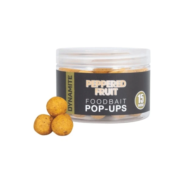 DynamiteBaits Peppered Fruit Foodbait Pop-Ups 15 mm